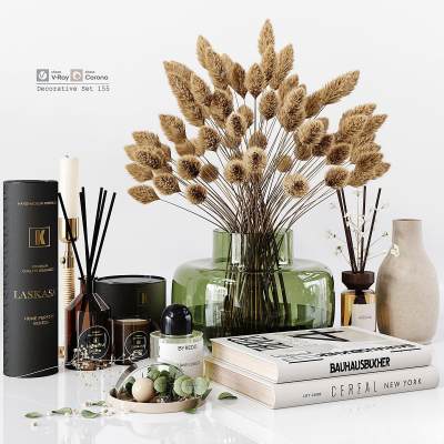 现代装饰品模型组合-10